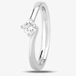 White Gold Engagement Rings