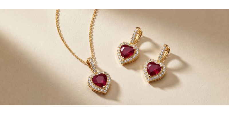 July Birthstone Ruby Jewellery - T.H.Baker