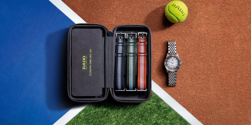 Celebrate 40 Years of Tennis with the Rado Captain Cook x Tennis Limited Edition at T.H.Baker