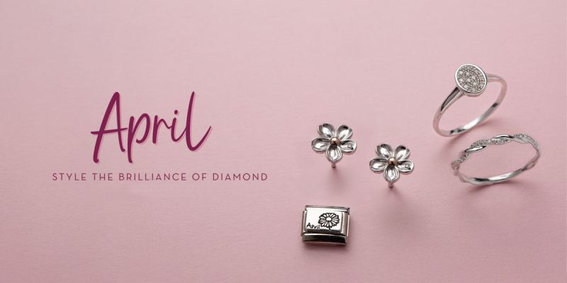 April Birthstone Diamond Jewellery at T.H.Baker