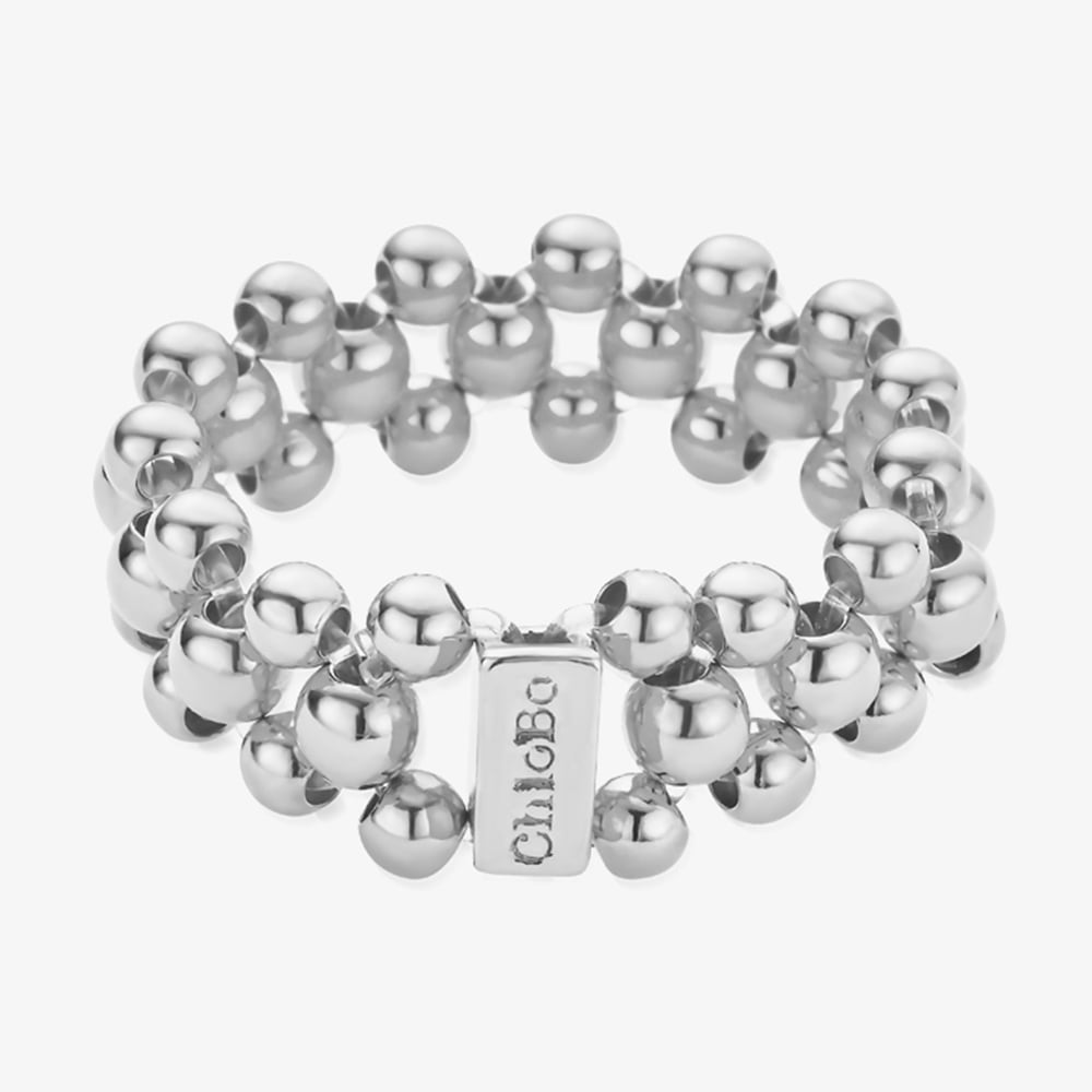 ChloBo Everlight Sterling Silver Ring SR2SBD (M)