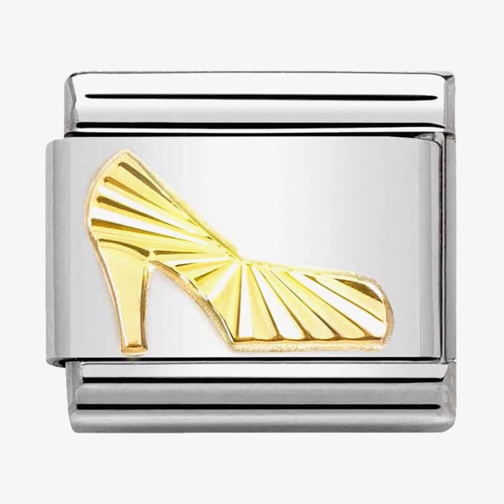 Nomination CLASSIC Composable Gold Coated High Heel Shoe Charm 030149/49