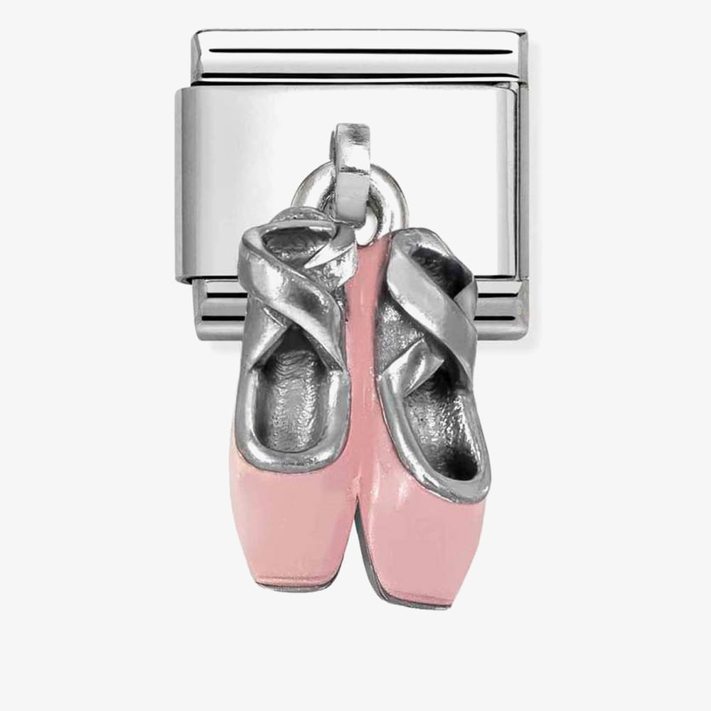 Nomination Classic Pink Ballet Shoes Drop Charm 331805/21