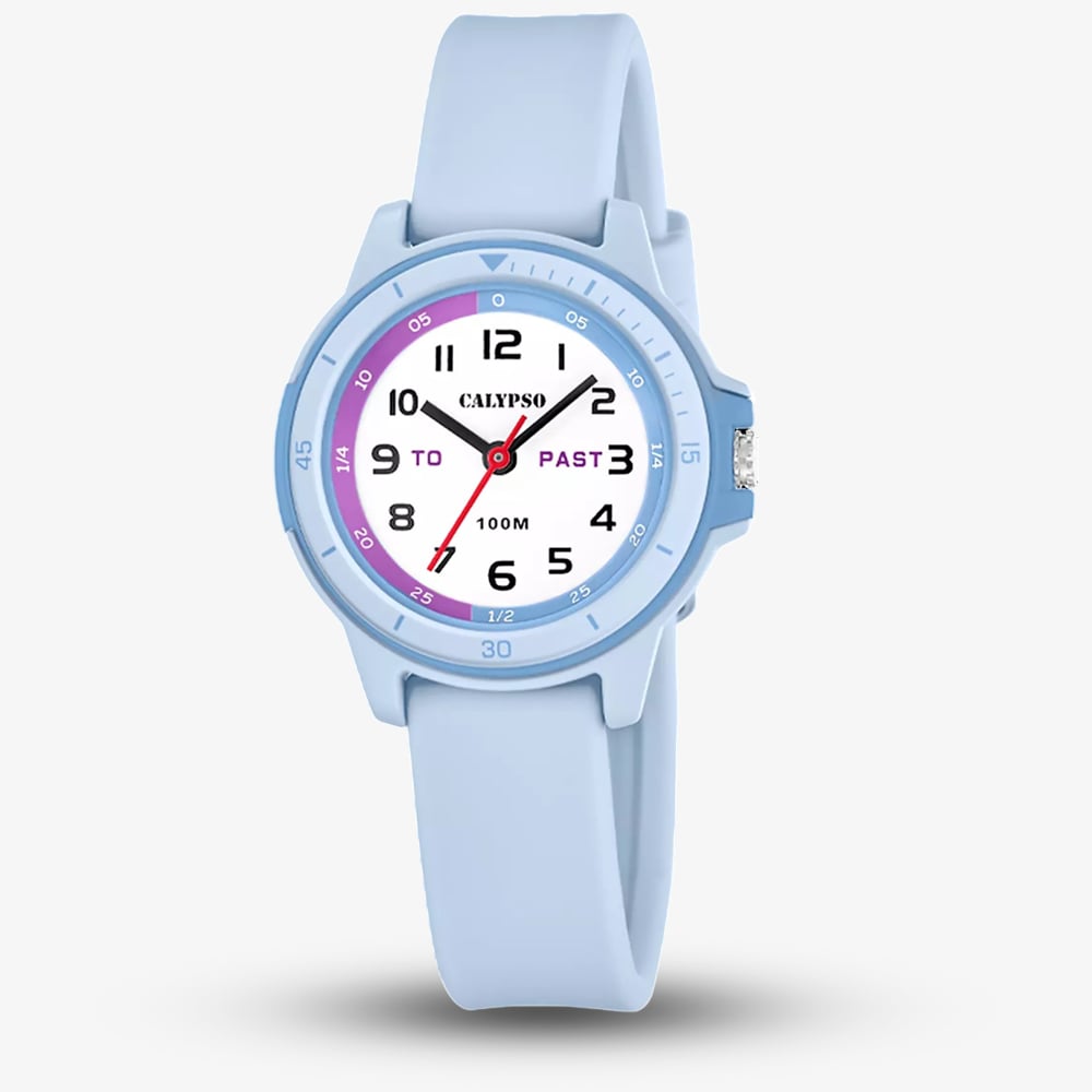 Calypso Unisex My First Watch Blue Rubber Strap Watch K5881/2