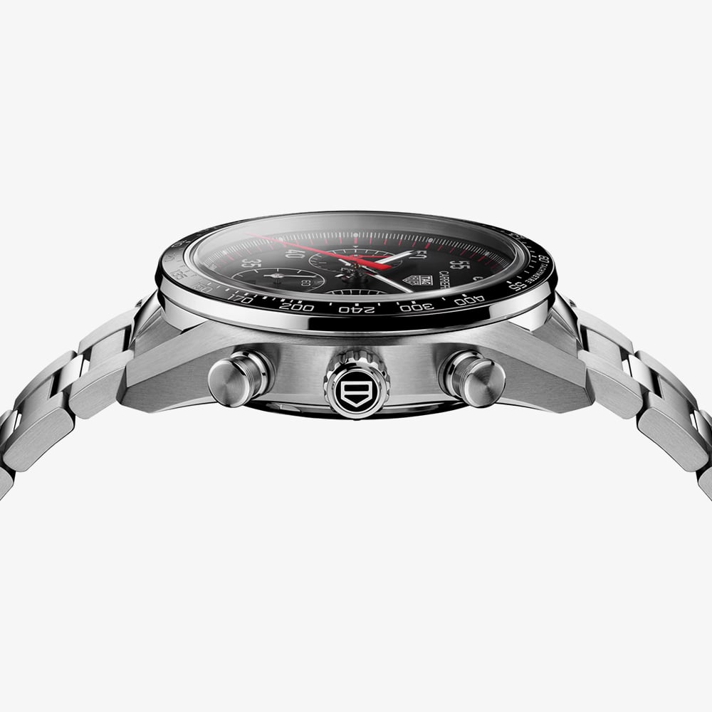 Angled product view of exact Carrera Chronograph Sport CDB2110 BA0054