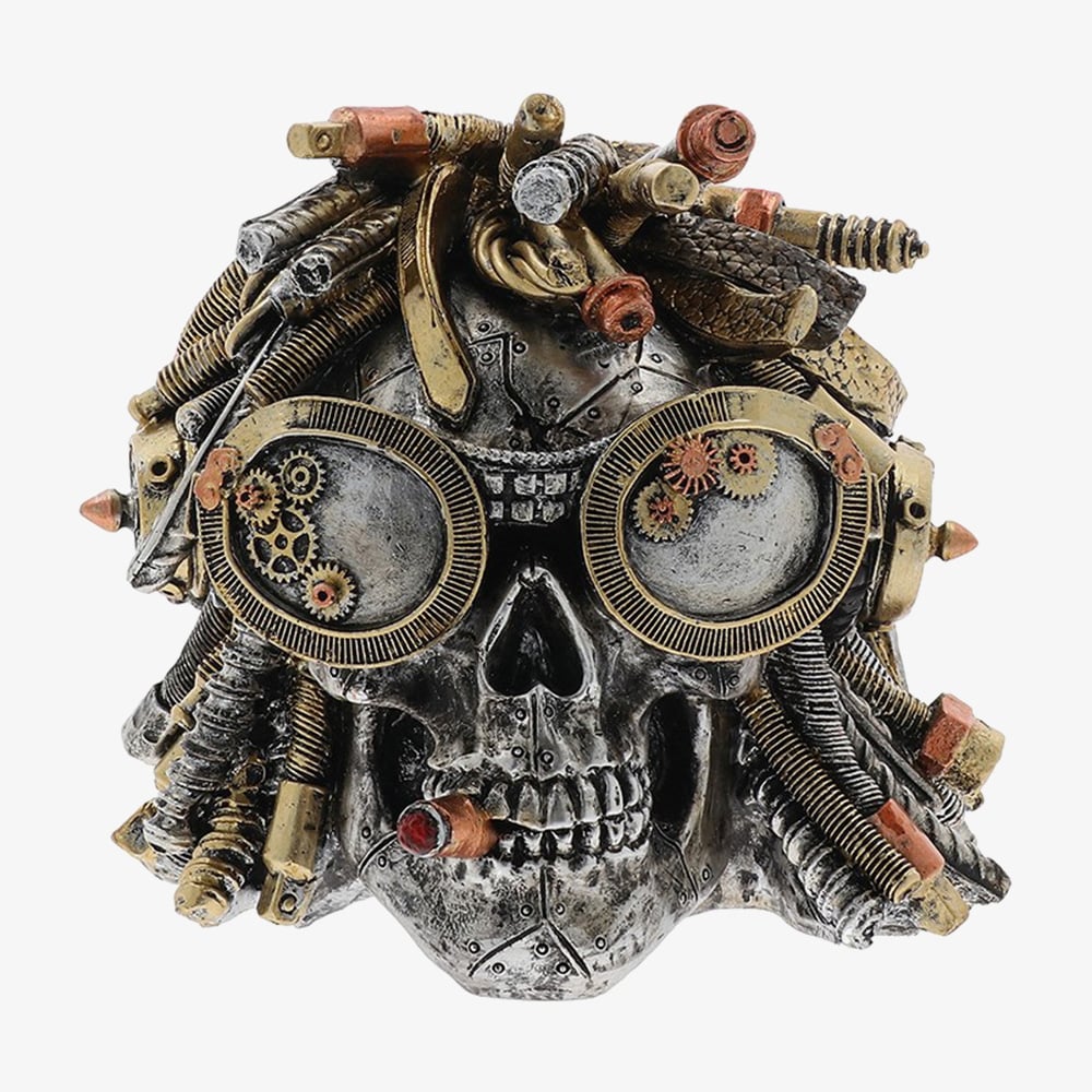 Steampunk Rasta Skull Ornament 351227