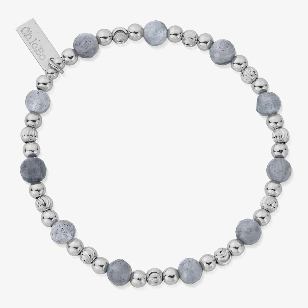 ChloBo Mystic Skies Labradorite Beaded Bracelet SBBLKFRI22 (GWP)