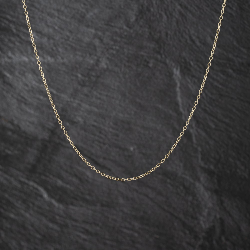 Second Hand 9ct Yellow Gold 18.5 Inch Belcher Chain 41021688