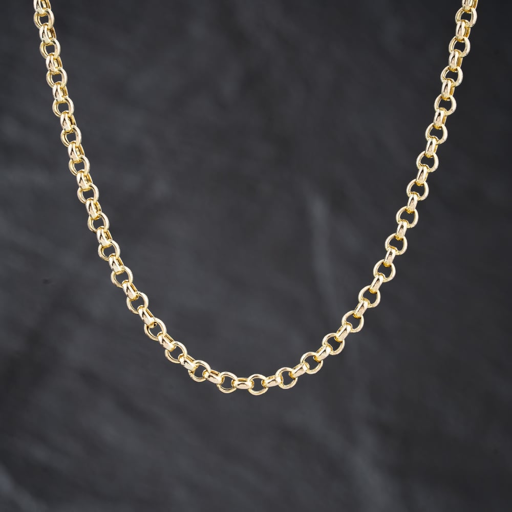 Second Hand 9ct Yellow Gold 18 Inch Belcher Chain 41041831