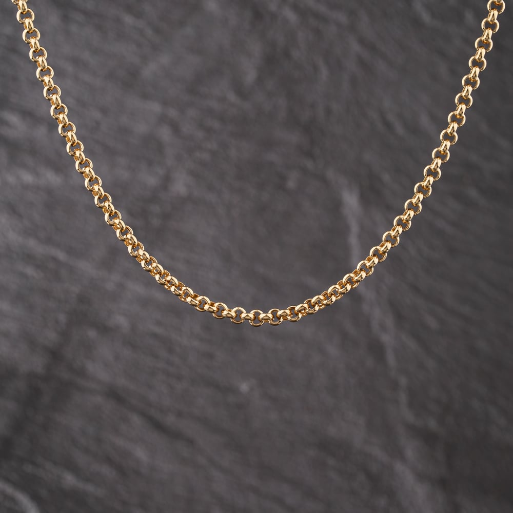 Second Hand 9ct Yellow Gold 18 Inch Belcher Chain 41162331