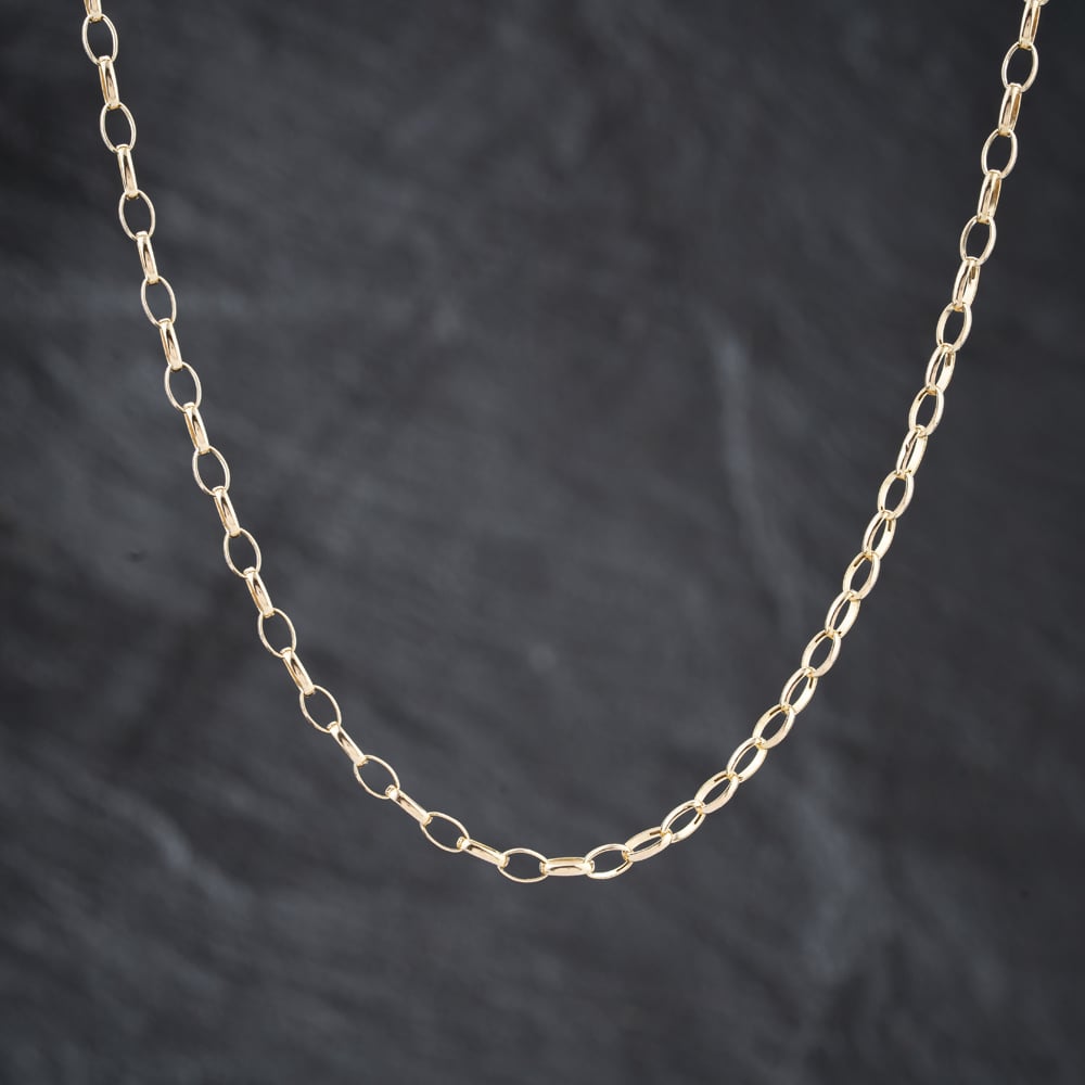Second Hand 9ct Yellow Gold 20 Inch Belcher Chain 41162349