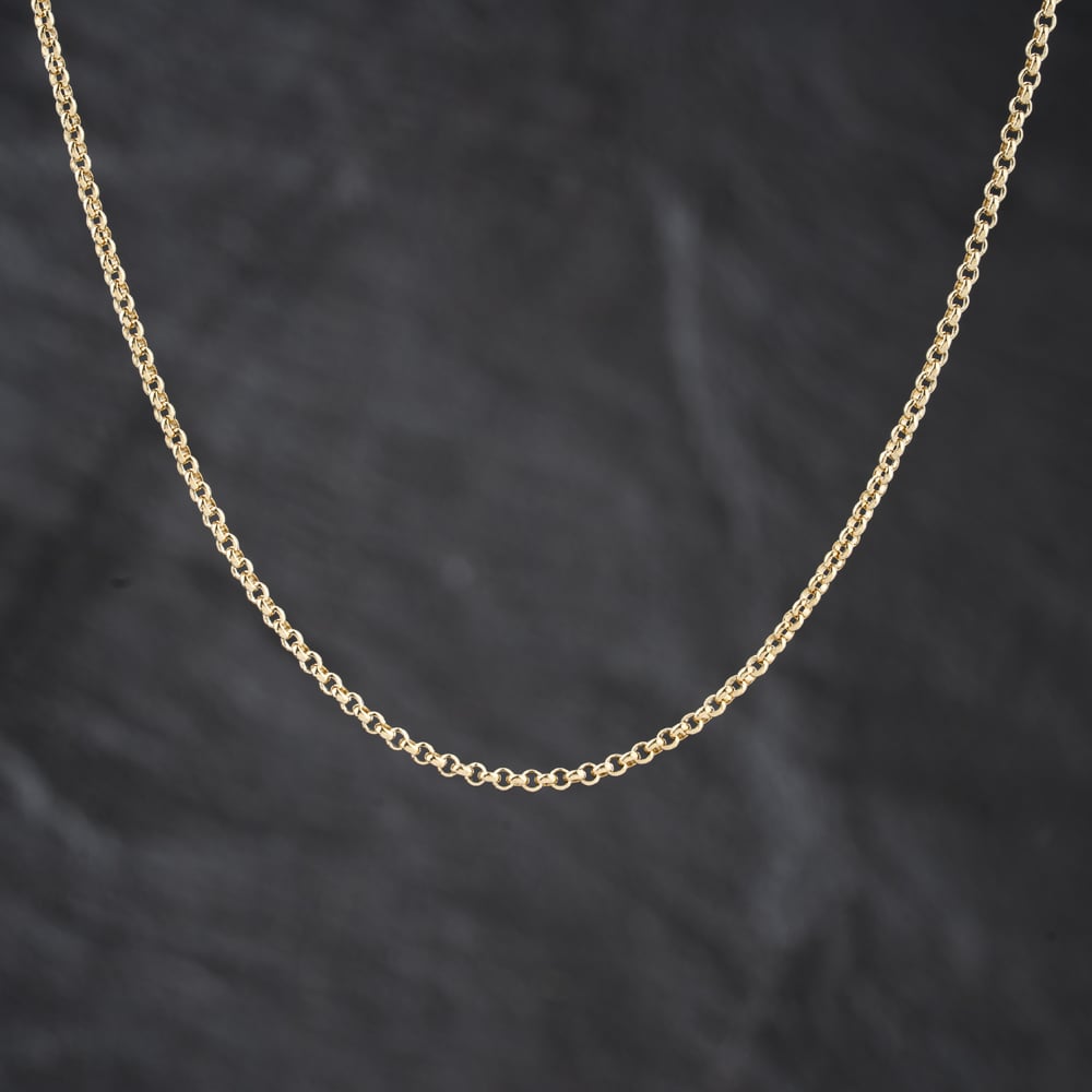 Second Hand 9ct Yellow Gold 20 Inch Belcher Chain 41162374