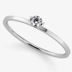 Niessing Princess Platinum 0.30ct Diamond Solitaire Ring N301960