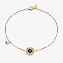 Tivon 18ct Yellow Gold Sapphire & Diamond Eden Bracelet BTT-0104-BS