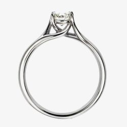 Mastercut Moondance Platinum Four Claw Diamond Solitaire Ring C14RG001P