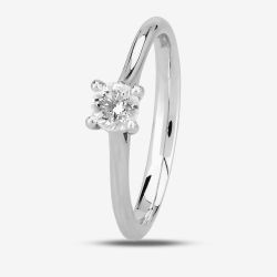1888 Collection Platinum Brilliant Cut 0.25ct Diamond Soliatire Ring RI-2016