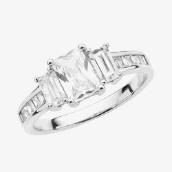 Sterling Silver Cubic Zirconia Dress Ring G7484/S