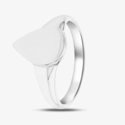 Sterling Silver Teardrop Signet Ring 8.81.0330