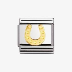 Nomination Classic Good Luck 'Horseshoe' Charm 030115/08