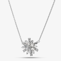 9ct White Gold 0.50ct Lab Grown Diamond Cluster Pendant LGN45910-50SF