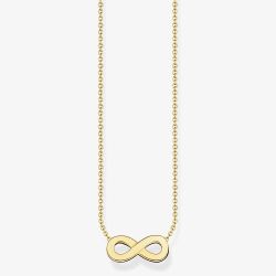 THOMAS SABO Gold Plated Infinity Necklace KE2221-413-39-L45V