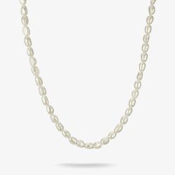 THOMAS SABO Bold Elegance Freshwater Pearl Necklace KE2383-082-14-L45V
