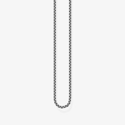 THOMAS SABO Venezia Sterling Silver Blackened Chain KE1106-637-12-L70