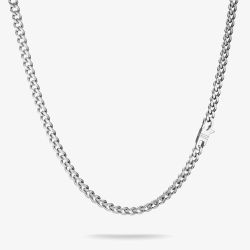 THOMAS SABO Rebel Steel 7mm Curb Chain KE2406-S01-53-L55