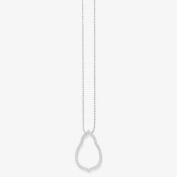 THOMAS SABO Silver Open Work Cubic Zirconia Pendant KE1379-051-14-L60V