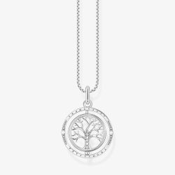 THOMAS SABO Ladies Silver 'Tree of Love' Pendant Necklace KE2148-643-14-L45V