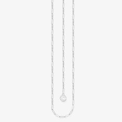 THOMAS SABO Silver Oval Link Chain Necklace X2089-007-21
