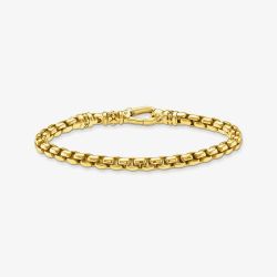 THOMAS SABO Venezia 5mm Gold Plated Chain Bracelet A2005-413-39