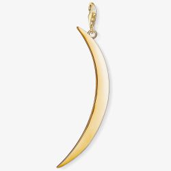 THOMAS SABO Gold Plated Crescent Moon Pendant Y0004-413-39