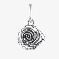 THOMAS SABO Midnight Rose Small Rose Pendant PE982-637-21