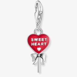 THOMAS SABO Red Heart Sweet Heart Lollipop Charm 2072-664-10