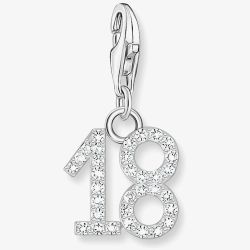 THOMAS SABO Silver 18 Cubic Zirconia Charm 2134-051-21