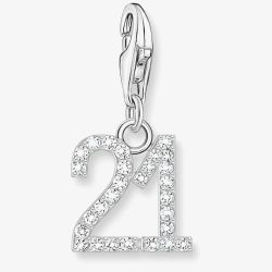 THOMAS SABO Silver 21 Cubic Zirconia Charm 2135-051-21