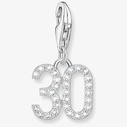 THOMAS SABO Silver 30 Cubic Zirconia Charm 2136-051-21