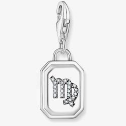 THOMAS SABO Silver Octagonal Cubic Zirconia Virgo Charm 2149-643-21