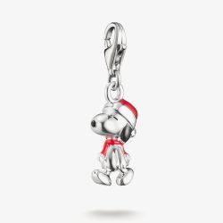 THOMAS SABO Charm Club Peanuts Original Santa Snoopy Charm 2227-664-10