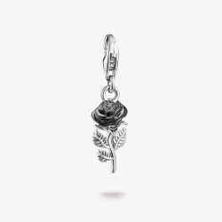 THOMAS SABO Charm Club True Romance Silver Rose Charm 2232-664-11