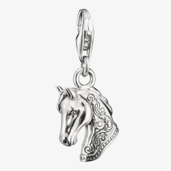THOMAS SABO Charm Club Silver Horse Head Charm 2233-643-14