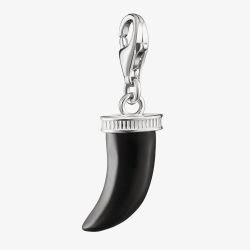 THOMAS SABO Charm Club Obsidian Tooth Charm 2235-023-11