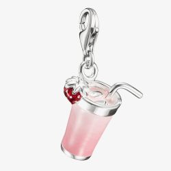 THOMAS SABO Charm Club Tokyo Crush Pink Matcha Charm 2239-007-9