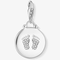 THOMAS SABO Sterling Silver Baby Footprint Charm 1692-051-14