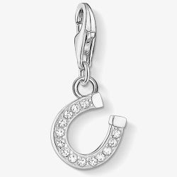THOMAS SABO Silver Clear Cubic Zirconia Horseshoe Charm 1795-051-14