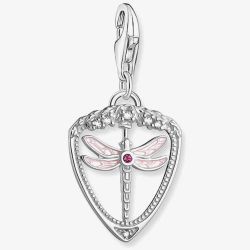 THOMAS SABO Sterling Silver Dragonfly Charm Pendant 1865-039-9