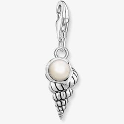 THOMAS SABO Silver Shell & Pearl Dangle Charm 1891-082-14