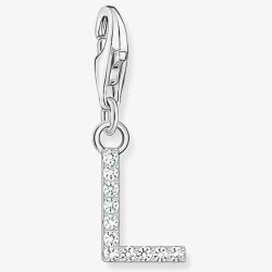 THOMAS SABO Silver Cubic Zirconia Letter L Charm 1940-051-14