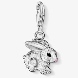 THOMAS SABO Silver Rabbit Charm 0819-007-12